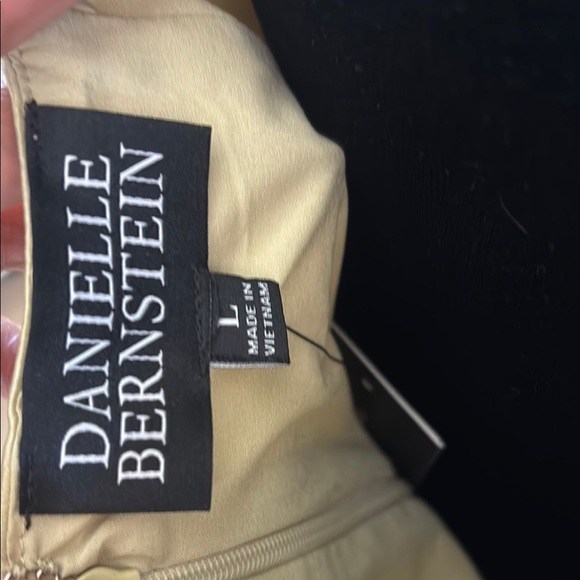 NWT $99 Danielle Bernstein Square Neck Long Sleeve Light Green Mini Dress 0125 - Picture 8 of 10